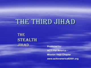 The Third Jihad