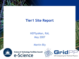 Tier1 Site Report