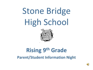 Stone Bridge High School