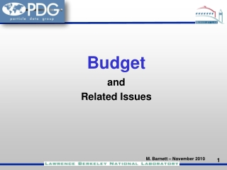 Budget and Related Issues
