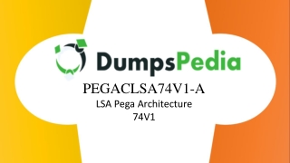 PEGACLSA74V1-A Exam Braindumps