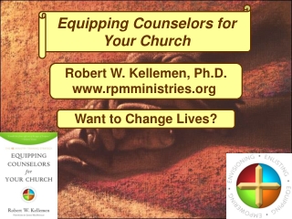 Equipping Counselors for Your Church