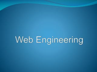 Web Engineering