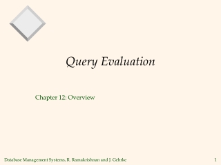 Query Evaluation