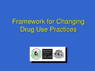 Framework for Changing Drug Use Practices