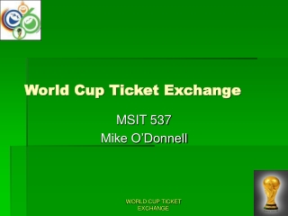 World Cup Ticket Exchange