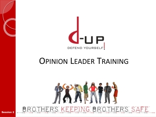 Opinion Leader Training