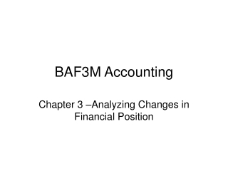 BAF3M Accounting