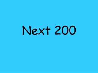 Next 200