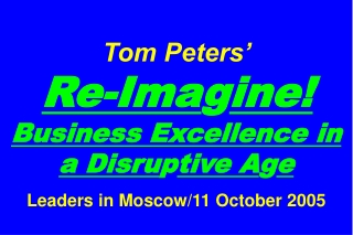 Slides at … tompeters