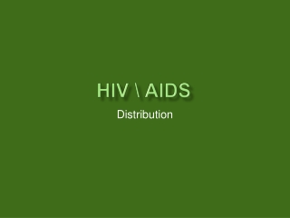 HIV \ AIDS