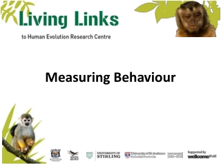 Measuring Behaviour