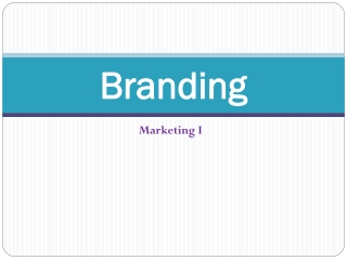 Branding