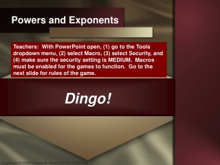 Dingo!