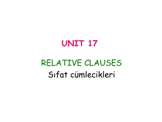 UNIT 17