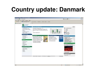 Country update: Danmark