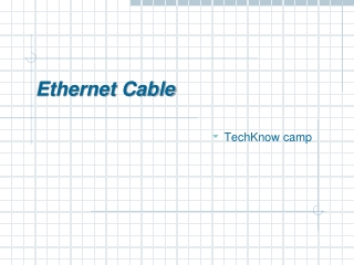 Ethernet Cable