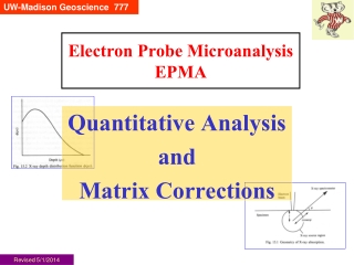 Electron Probe Microanalysis EPMA