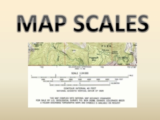 MAP SCALES