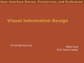 Visual Information Design