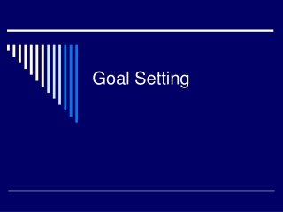 Goal Setting