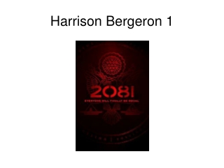 Harrison Bergeron 1