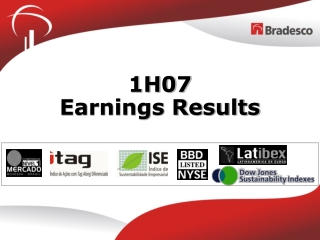 1H07 Earnings Results