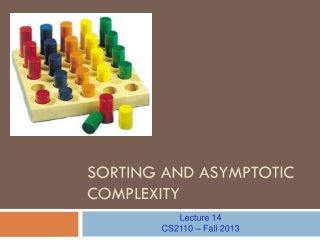 Sorting and Asymptotic Complexity