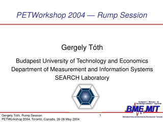 Gergely Tóth Budapest University of Technology and Economics