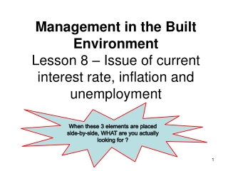 When these 3 elements are placed side-by-side, WHAT are you actually looking for ?