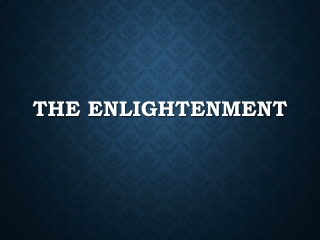 The Enlightenment