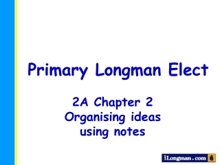 Primary Longman Elect