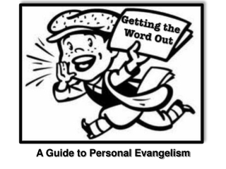 A Guide to Personal Evangelism
