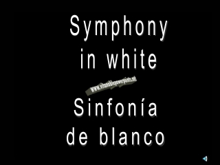 Symphony in white