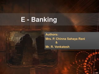 E - Banking