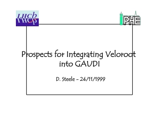 Prospects for Integrating Veloroot into GAUDI