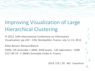 Improving Visualization of Large Hierarchical Clustering