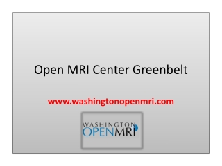 Open MRI Center Greenbelt