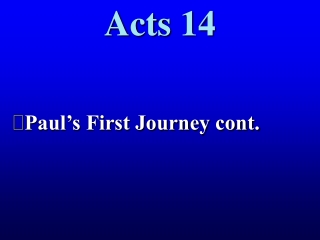 Acts 14