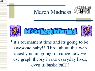 March Madness