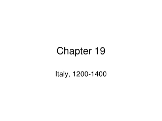 Chapter 19