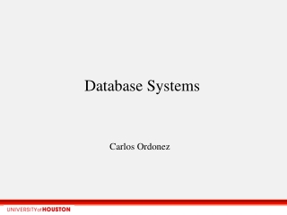 Database Systems