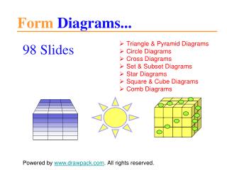 Form diagrams for powerpoint presentations