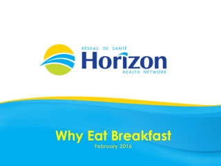 Why Eat Breakfast