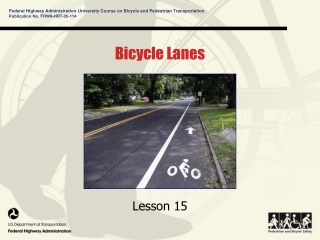 Bicycle Lanes