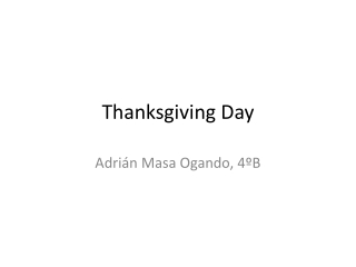 Thanksgiving Day