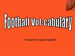 Football Vol-cabulary