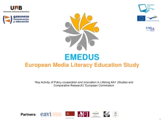 EMEDUS European Media Literacy Education Study