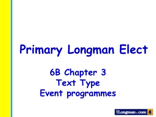 Primary Longman Elect