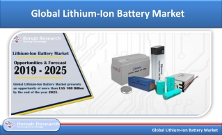 Lithium-Ion Battery Market is US$ 100 Billion by 2025